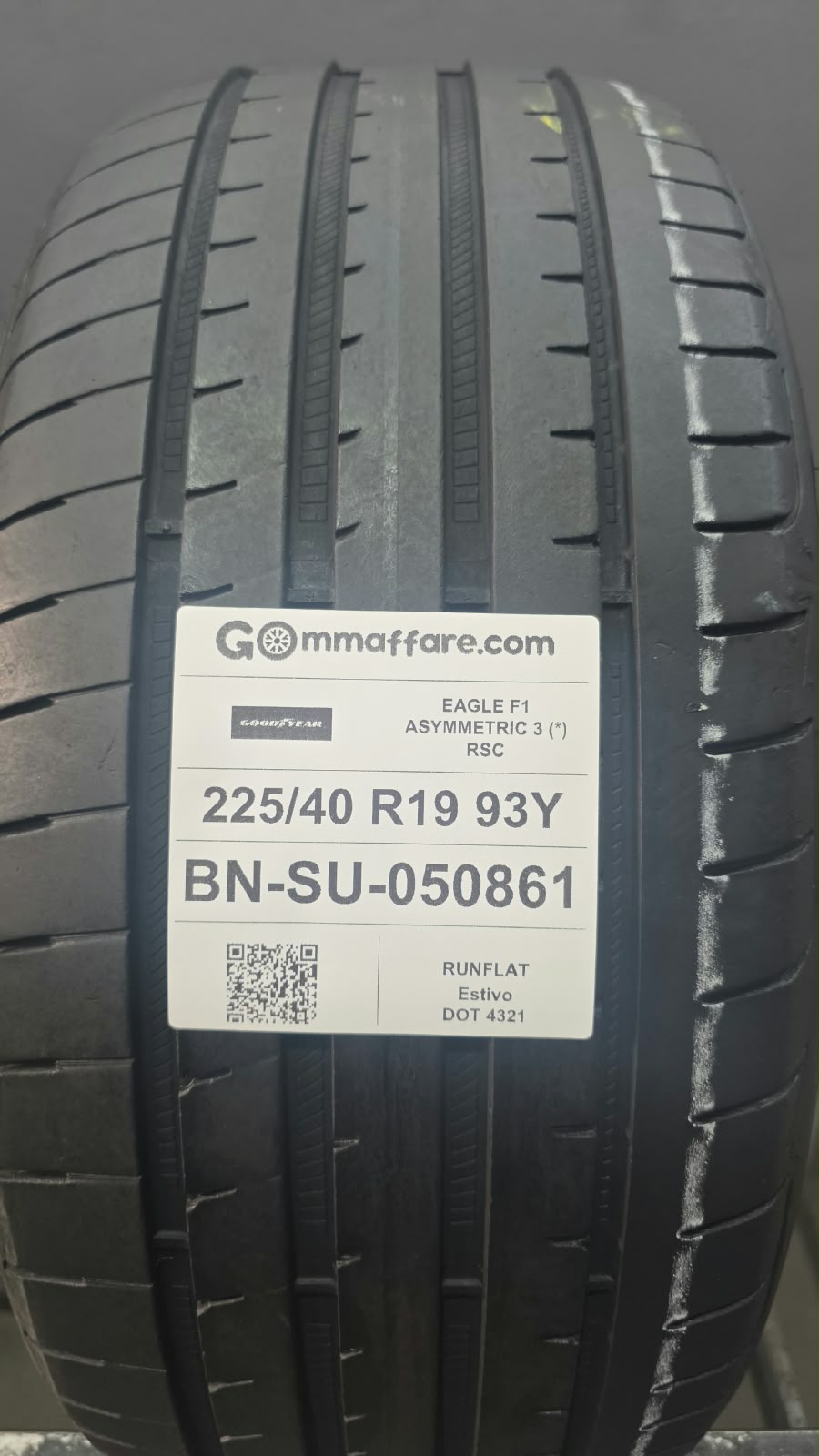 Goodyear EAGLE F1 ASYMMETRIC 3 (*) RSC